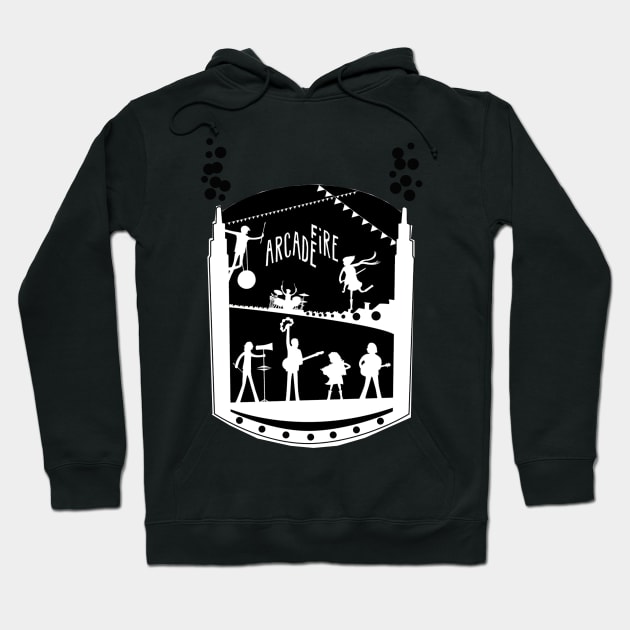 Arcade Fire Stage Hoodie by Specialstace83